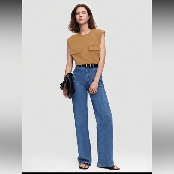 SHEIN Brown Tank Top Versatile and Stylish - Picture 6 of 6